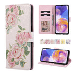 Custodia in pelle RFID con pittura abbronzante, For Samsung Galaxy A53 5G, For Samsung Galaxy A52 5G, For Samsung Galaxy A51, For Samsung Galaxy A33 5G