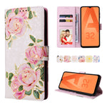 Custodia in pelle RFID con pittura abbronzante, For Samsung Galaxy A32 5G, For Samsung Galaxy A32 4G, For Samsung Galaxy A23 4G, For Samsung Galaxy A22 5G