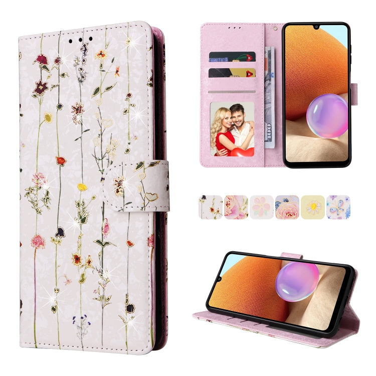 Custodia in pelle RFID con pittura abbronzante, For Samsung Galaxy A32 5G, For Samsung Galaxy A32 4G, For Samsung Galaxy A23 4G, For Samsung Galaxy A22 5G