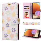 Custodia in pelle RFID con pittura abbronzante, For Samsung Galaxy A32 5G, For Samsung Galaxy A32 4G, For Samsung Galaxy A23 4G, For Samsung Galaxy A22 5G