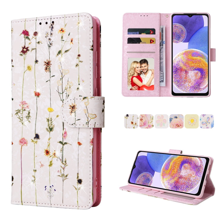 Custodia in pelle RFID con pittura abbronzante, For Samsung Galaxy A32 5G, For Samsung Galaxy A32 4G, For Samsung Galaxy A23 4G, For Samsung Galaxy A22 5G