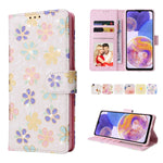 Custodia in pelle RFID con pittura abbronzante, For Samsung Galaxy A32 5G, For Samsung Galaxy A32 4G, For Samsung Galaxy A23 4G, For Samsung Galaxy A22 5G
