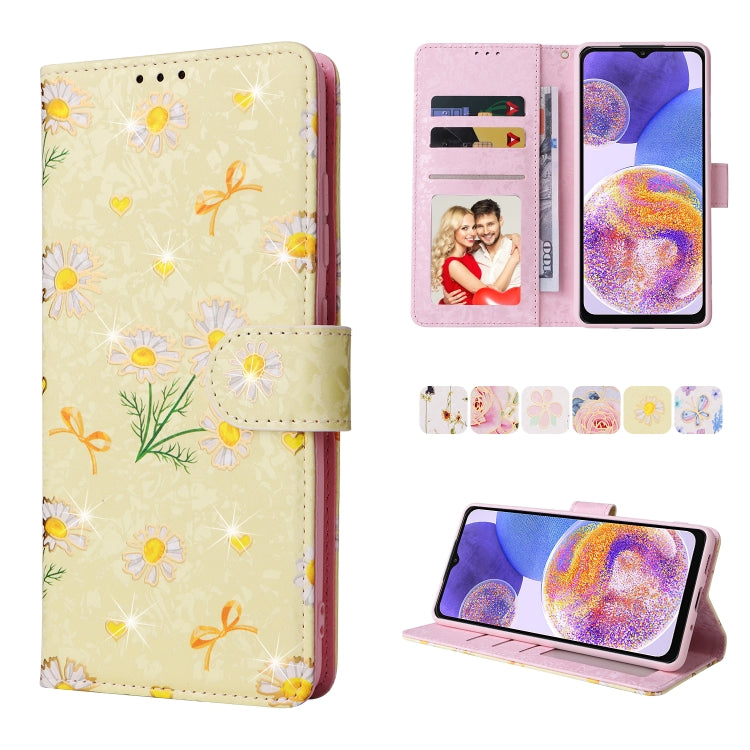 Custodia in pelle RFID con pittura abbronzante, For Samsung Galaxy A32 5G, For Samsung Galaxy A32 4G, For Samsung Galaxy A23 4G, For Samsung Galaxy A22 5G