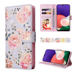 Custodia in pelle RFID con pittura abbronzante, For Samsung Galaxy A32 5G, For Samsung Galaxy A32 4G, For Samsung Galaxy A23 4G, For Samsung Galaxy A22 5G