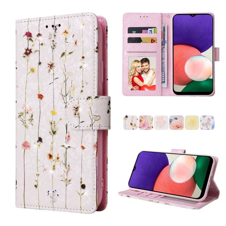 Custodia in pelle RFID con pittura abbronzante, For Samsung Galaxy A32 5G, For Samsung Galaxy A32 4G, For Samsung Galaxy A23 4G, For Samsung Galaxy A22 5G