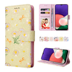 Custodia in pelle RFID con pittura abbronzante, For Samsung Galaxy A32 5G, For Samsung Galaxy A32 4G, For Samsung Galaxy A23 4G, For Samsung Galaxy A22 5G