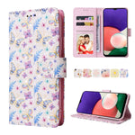 Custodia in pelle RFID con pittura abbronzante, For Samsung Galaxy A32 5G, For Samsung Galaxy A32 4G, For Samsung Galaxy A23 4G, For Samsung Galaxy A22 5G