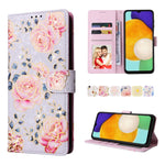 Custodia in pelle RFID con pittura abbronzante, For Samsung Galaxy A13 4G / 5G, For Samsung Galaxy A12, For Samsung Galaxy S8 Plus