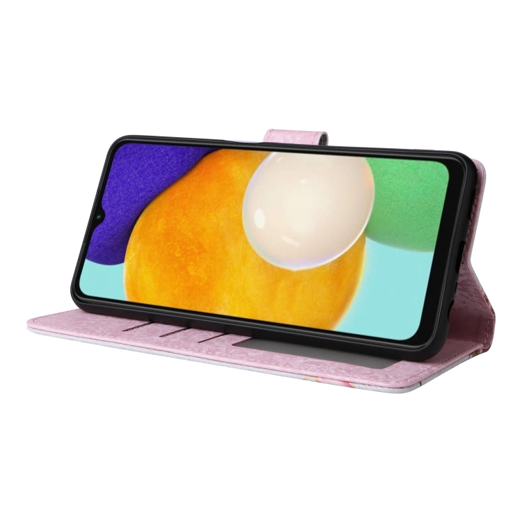 Custodia in pelle RFID con pittura abbronzante, For Samsung Galaxy A13 4G / 5G, For Samsung Galaxy A12, For Samsung Galaxy S8 Plus