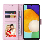 Custodia in pelle RFID con pittura abbronzante, For Samsung Galaxy A13 4G / 5G, For Samsung Galaxy A12, For Samsung Galaxy S8 Plus
