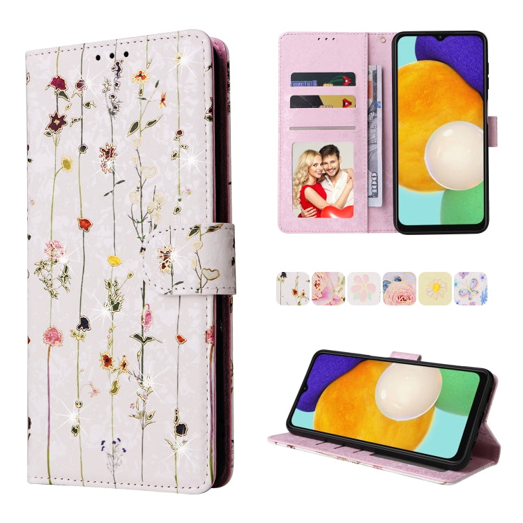Custodia in pelle RFID con pittura abbronzante, For Samsung Galaxy A13 4G / 5G, For Samsung Galaxy A12, For Samsung Galaxy S8 Plus