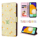 Custodia in pelle RFID con pittura abbronzante, For Samsung Galaxy A13 4G / 5G, For Samsung Galaxy A12, For Samsung Galaxy S8 Plus