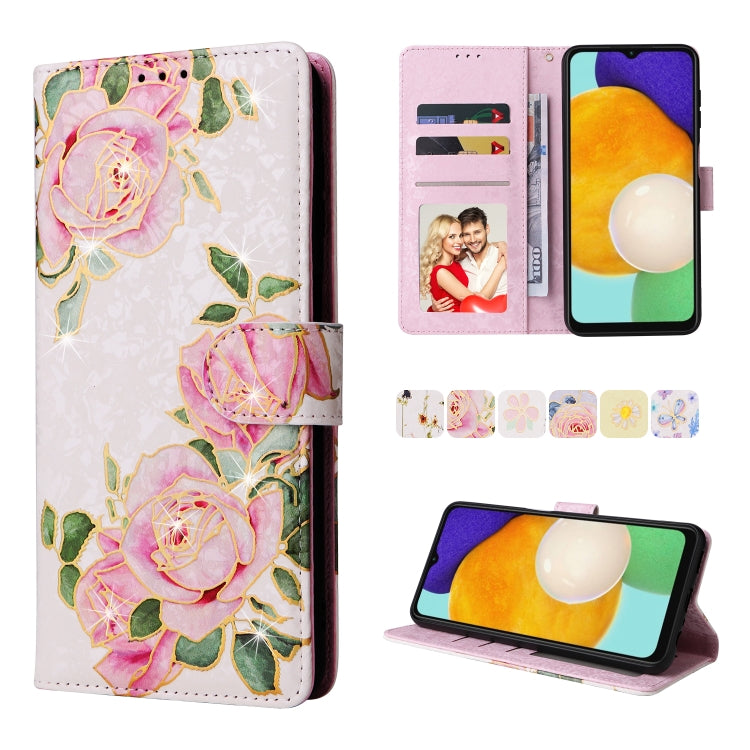 Custodia in pelle RFID con pittura abbronzante, For Samsung Galaxy A13 4G / 5G, For Samsung Galaxy A12, For Samsung Galaxy S8 Plus