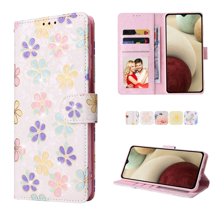 Custodia in pelle RFID con pittura abbronzante, For Samsung Galaxy A13 4G / 5G, For Samsung Galaxy A12, For Samsung Galaxy S8 Plus