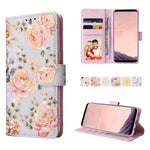 Custodia in pelle RFID con pittura abbronzante, For Samsung Galaxy A13 4G / 5G, For Samsung Galaxy A12, For Samsung Galaxy S8 Plus