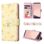 Custodia in pelle RFID con pittura abbronzante, For Samsung Galaxy A13 4G / 5G, For Samsung Galaxy A12, For Samsung Galaxy S8 Plus