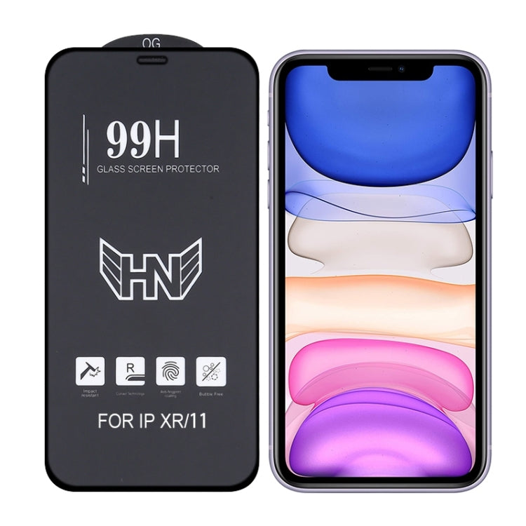 Pellicola in vetro temperato a schermo intero ad arco grande in alluminio, For iPhone 8 / 7 (1 PC), For iPhone SE 2022 / SE 2020 (1 PC), For iPhone 11 Pro / XS / X (1 PC), For iPhone 11 / XR (1 PC), For iPhone 11 Pro Max / XS Max (1 PC)
