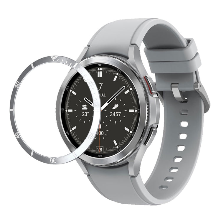 Anello con castone in acciaio inossidabile con fantasma d'acqua, For Samsung Galaxy Watch 42mm, For Samsung Galaxy Watch 46mm