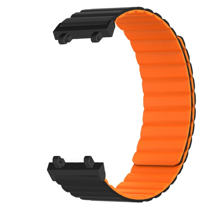 Cinturino magnetico bicolore in silicone, For Amazfit T-Rex 2