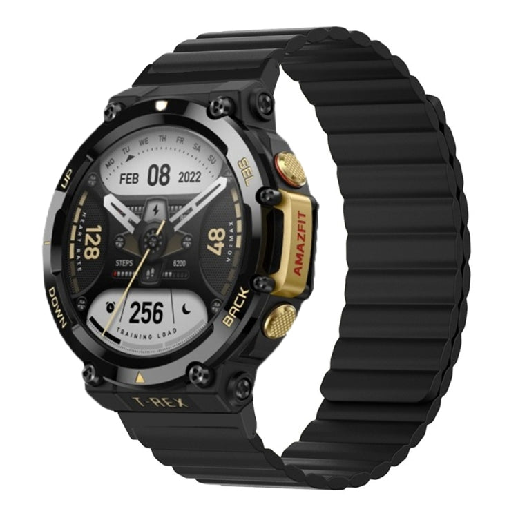 Cinturino magnetico bicolore in silicone, For Amazfit T-Rex 2