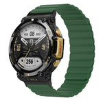 Cinturino magnetico bicolore in silicone, For Amazfit T-Rex 2