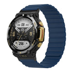 Cinturino magnetico bicolore in silicone, For Amazfit T-Rex 2