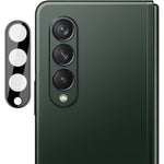 Pellicola in vetro temperato con obiettivo per fotocamera posteriore integrata imak con copriobiettivo versione nera, For Samsung Galaxy Z Fold4 5G