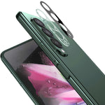 Pellicola in vetro temperato con obiettivo per fotocamera posteriore integrata imak con copriobiettivo versione nera, For Samsung Galaxy Z Fold4 5G