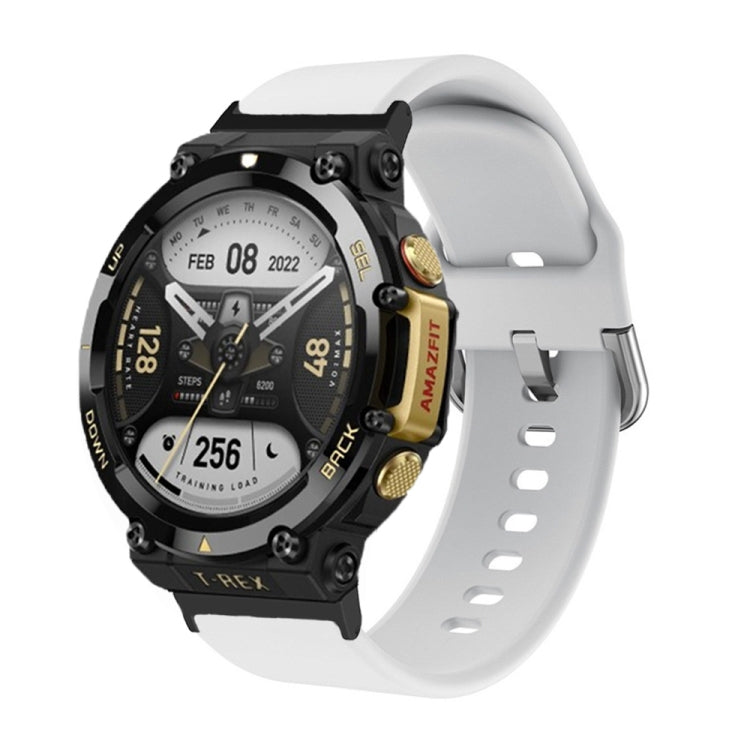 Cinturino per orologio con fibbia inversa in silicone, For Amazfit T-Rex 2