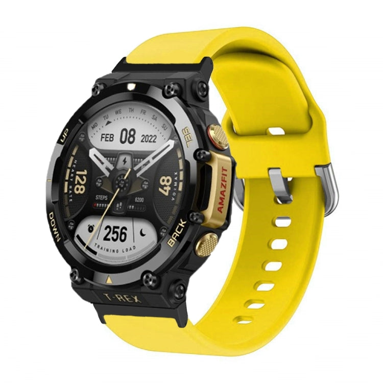 Cinturino per orologio con fibbia inversa in silicone, For Amazfit T-Rex 2