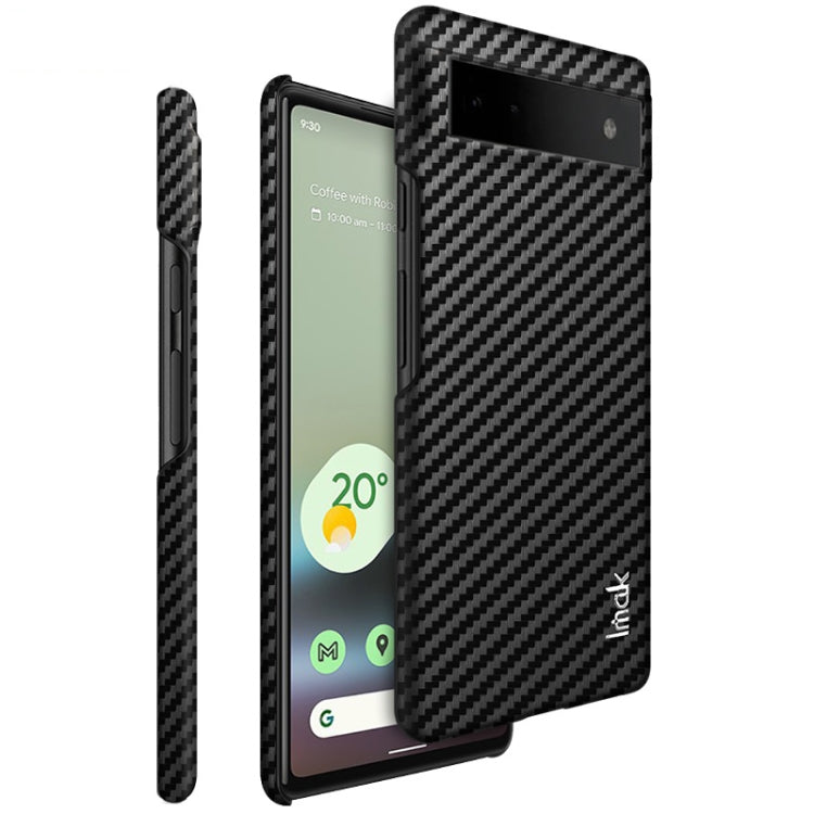 Custodia per telefono in TPU con brasatura al carbonio serie IMAK Ruiyi, For Xiaomi 12S Ultra 5G, For Xiaomi 12 Pro Glass Version/12S Pro Glass Version, For Xiaomi 12 Glass Version/12X/12S Glass Version, For Google Pixel 6a