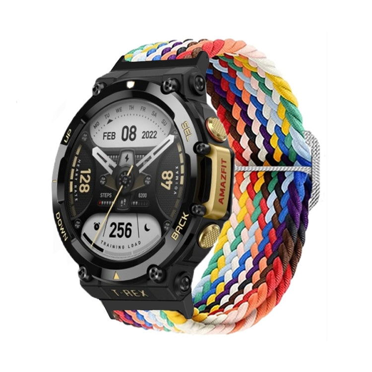Cinturino in nylon intrecciato con fibbia regolabile, For Amazfit T-Rex 2