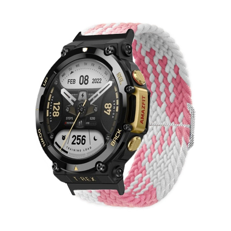 Cinturino in nylon intrecciato con fibbia regolabile, For Amazfit T-Rex 2