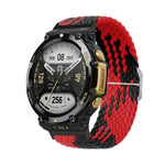 Cinturino in nylon intrecciato con fibbia regolabile, For Amazfit T-Rex 2