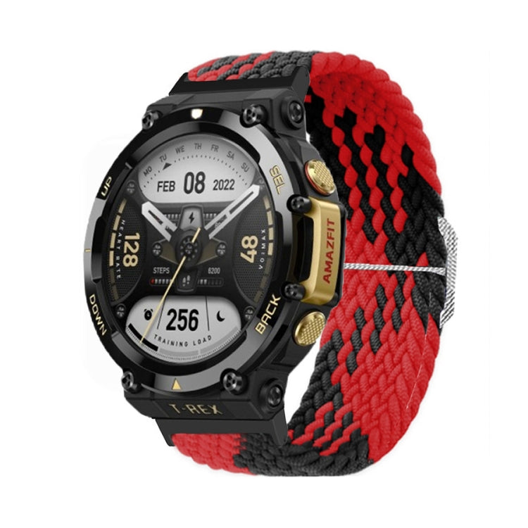 Cinturino in nylon intrecciato con fibbia regolabile, For Amazfit T-Rex 2