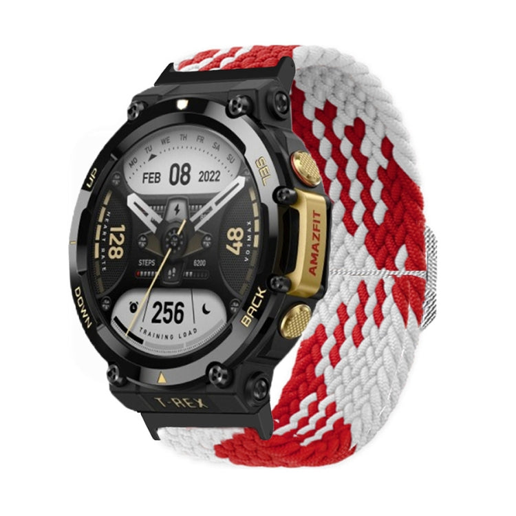 Cinturino in nylon intrecciato con fibbia regolabile, For Amazfit T-Rex 2