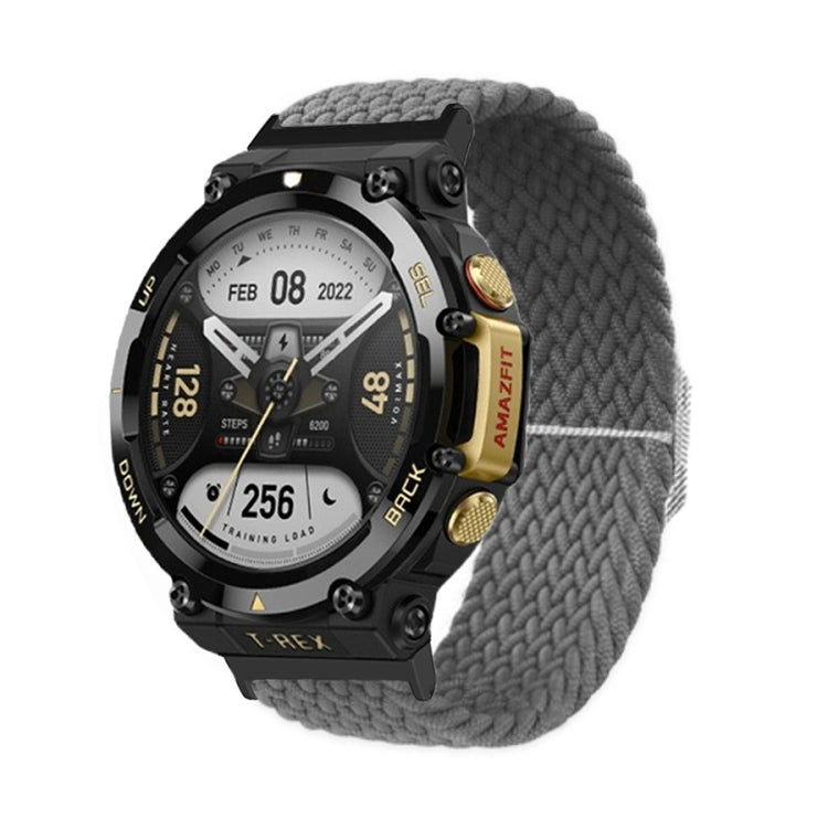 Cinturino in nylon intrecciato con fibbia regolabile, For Amazfit T-Rex 2