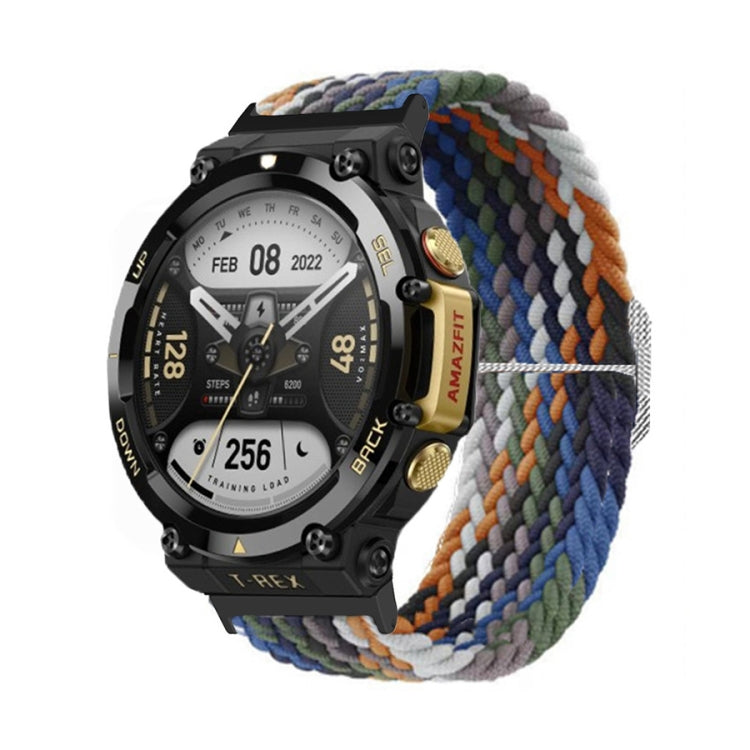 Cinturino in nylon intrecciato con fibbia regolabile, For Amazfit T-Rex 2