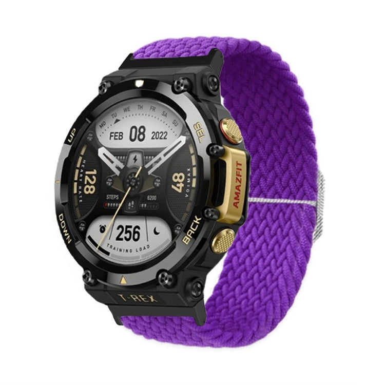 Cinturino in nylon intrecciato con fibbia regolabile, For Amazfit T-Rex 2