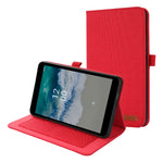 Custodia in pelle per tablet in tessuto PU + TPU, For Honor Pad 8, For Nokia T10