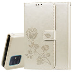 Custodia portafoglio in pelle PU rosa per Galaxy S20