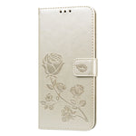 Custodia portafoglio in pelle PU rosa per Galaxy S20