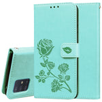 Custodia portafoglio in pelle PU rosa per Galaxy S20