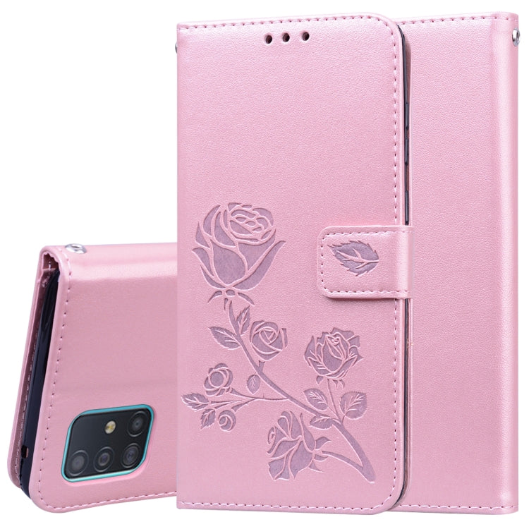 Custodia portafoglio in pelle PU rosa per Galaxy S20