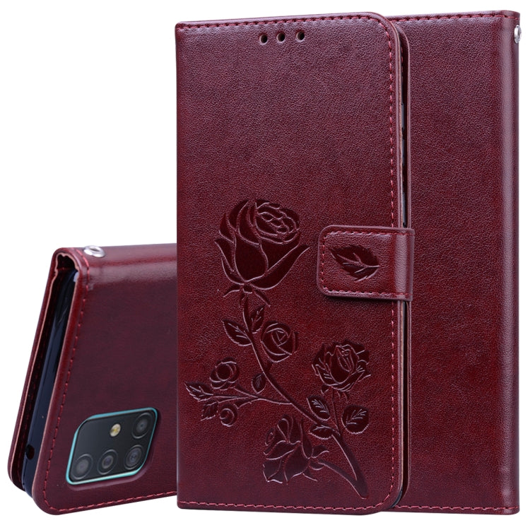 Custodia portafoglio in pelle PU rosa per Galaxy S20