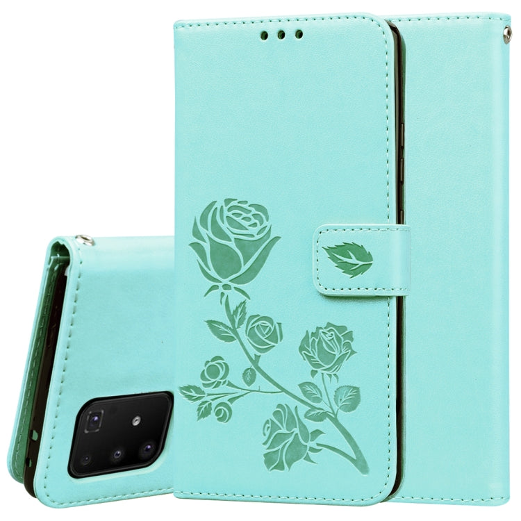 Custodia portafoglio in pelle PU rosa per Galaxy S20