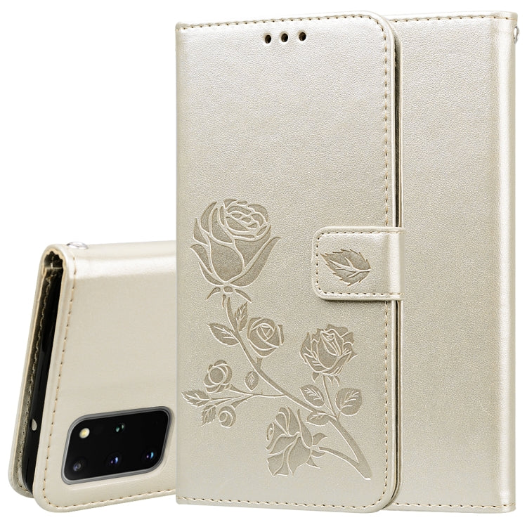 Custodia portafoglio in pelle PU rosa per Galaxy S20