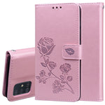 Custodia portafoglio in pelle PU rosa per Xiaomi Mi A3