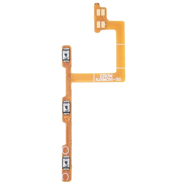 Power Button & Volume Button Flex Cable, For Xiaomi Civi 2109119BC, For Xiaomi Redmi Note 11S/Redmi Note 11 4G AMOLED LCD/Poco M4 Pro, For Xiaomi Redmi Note 10 Pro China/Poco X3 GT, For Realme C21Y RMX3261 RMX3263