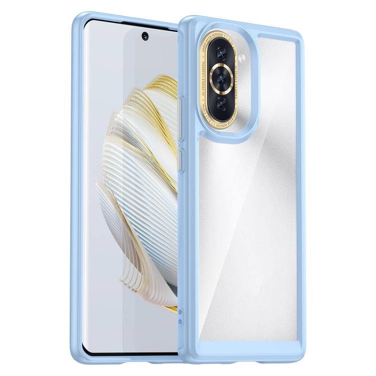 Custodia per telefono in acrilico + TPU serie colorata, For Huawei nova 10, For Huawei nova 10 Pro